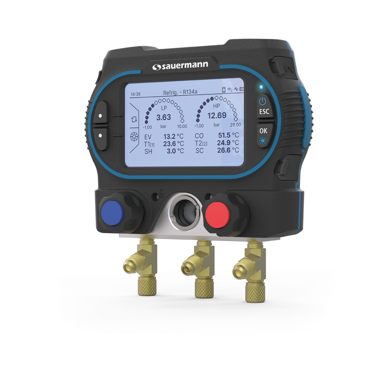DIGITAL REFRIGERANTS MANIFOLDS Si-RM350