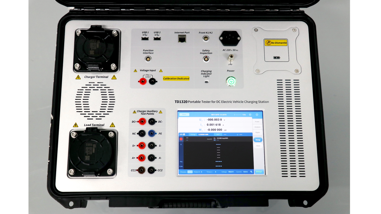 Portable Tester for DC EV Chargers