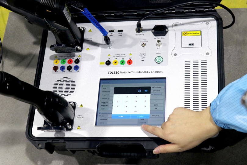 Portable Tester for AC EV Chargers