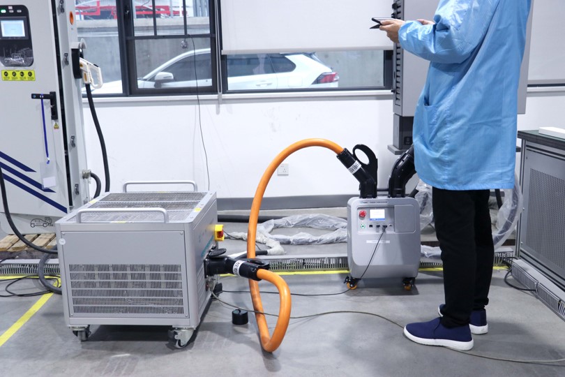 DC EV Chargers Tester built-in 8 kW DC load